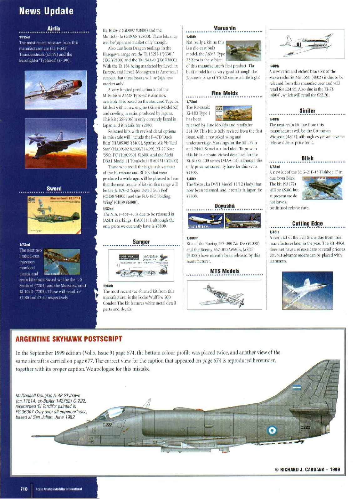 Scale Aviation Modeller International 1999-10